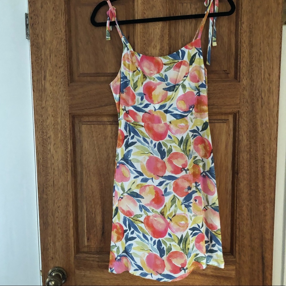 Peach Dress